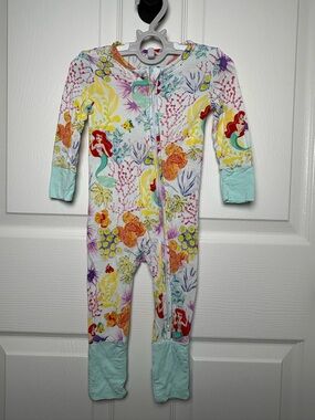 Posh Peanut Disney Ariel Little Mermaid Convertible Zippy 6-9M VGUC